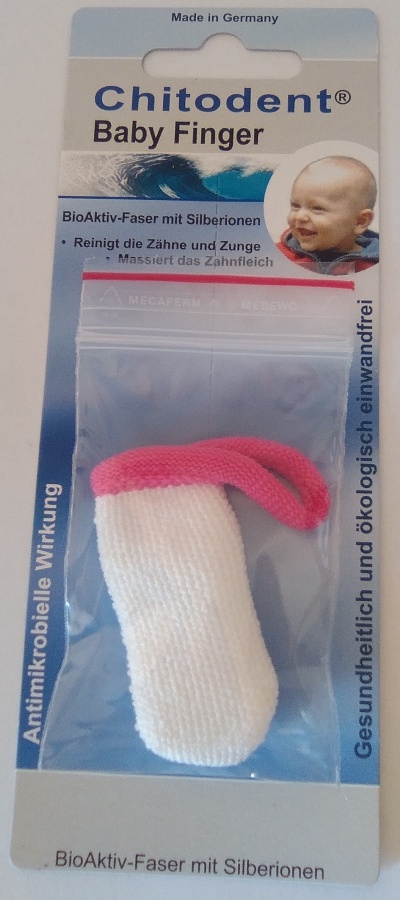 Chitodent®Zungenpflege-antibakteriell-wirkende-Belagaufnehmende-Mikrofaserfingerzahnbürste Chitodent®Zungenpflege-mit-der-Mikrofaserfingerzahnbürste-extrem-saugstarke Mikrofaser-antibakteriell-wirkendes-Silber-in-der-Faser-zur-täglichen-Zahnpflege-Erwachsene-Baby-Senior-PET