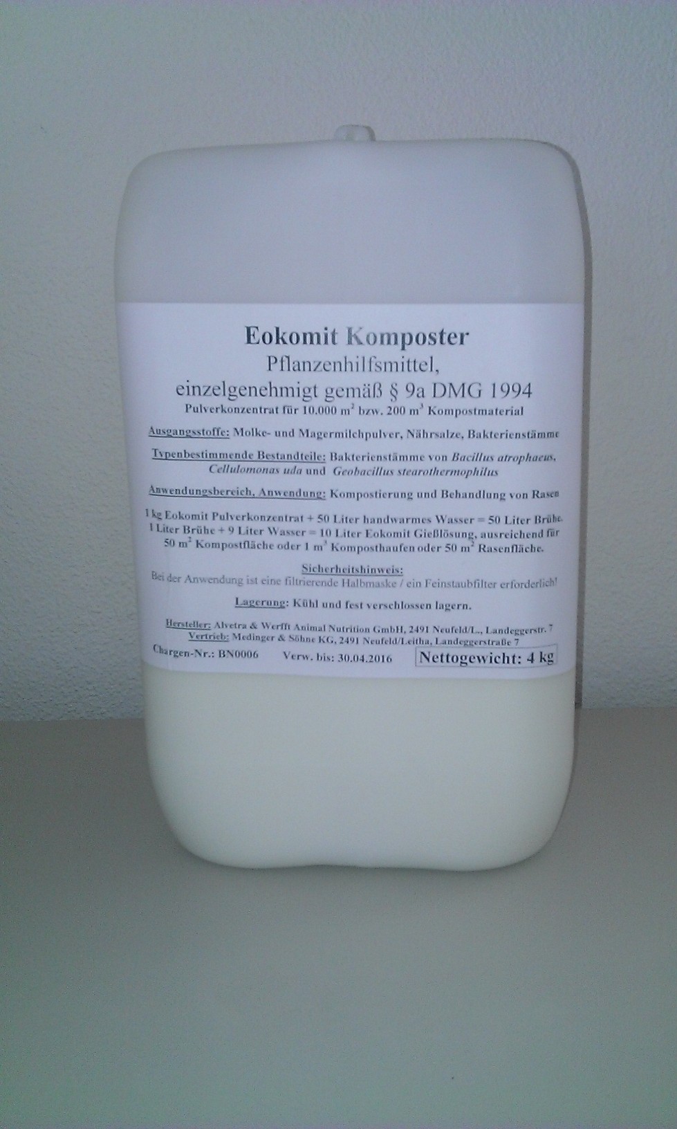 Bio-Eokomit contient des bactéries spécifiques et est extrêmement polyvalent. La solution organique pour un sol sain et fertile pour tous les types de compostage organique