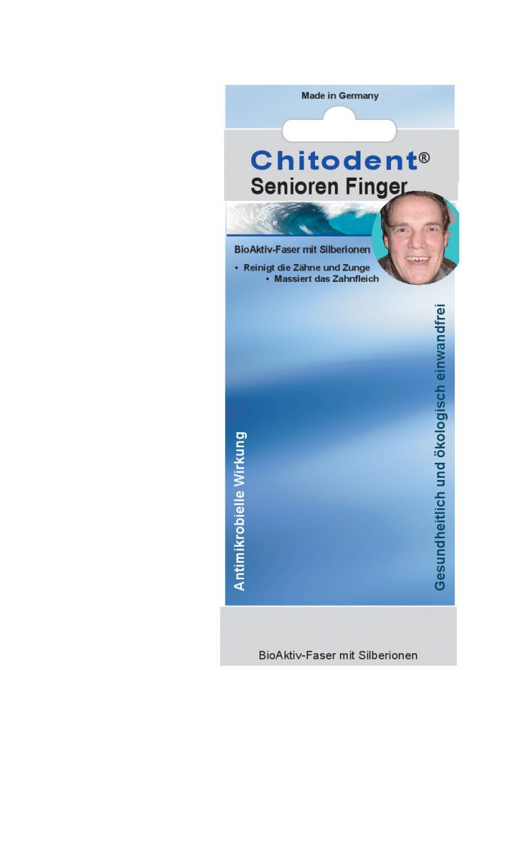 Citodent Seniorenfinger, die Fingerzahnbürste für Senioren