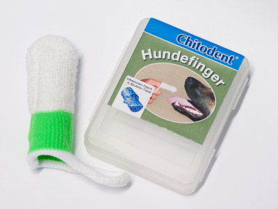 Chitodent®Fingerzahnbürste für den Hund Chitodent® Fingerzahnbürste für den Hund-