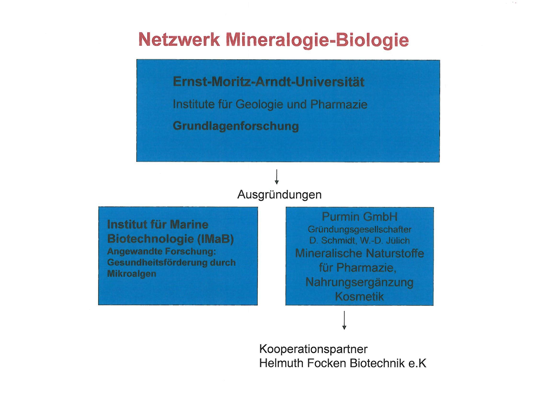 Das Netzwerk Mineralogie-Biologie-Biotechnik