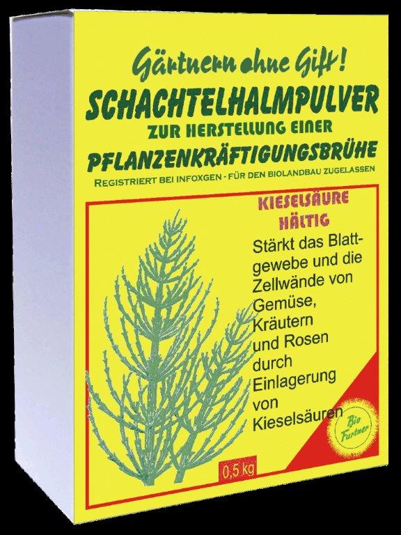 Schachtelhalmpulver biologisch Bio Furtner Helmuth Focken Biotechnik e.K.